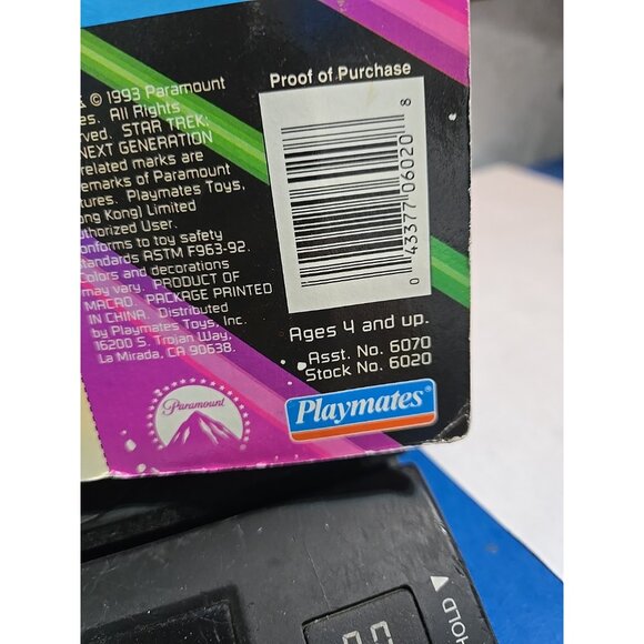 Star Trek Next Generation Guinan Action Figure 1993 Playmates Sealed - Picture 5 of 5